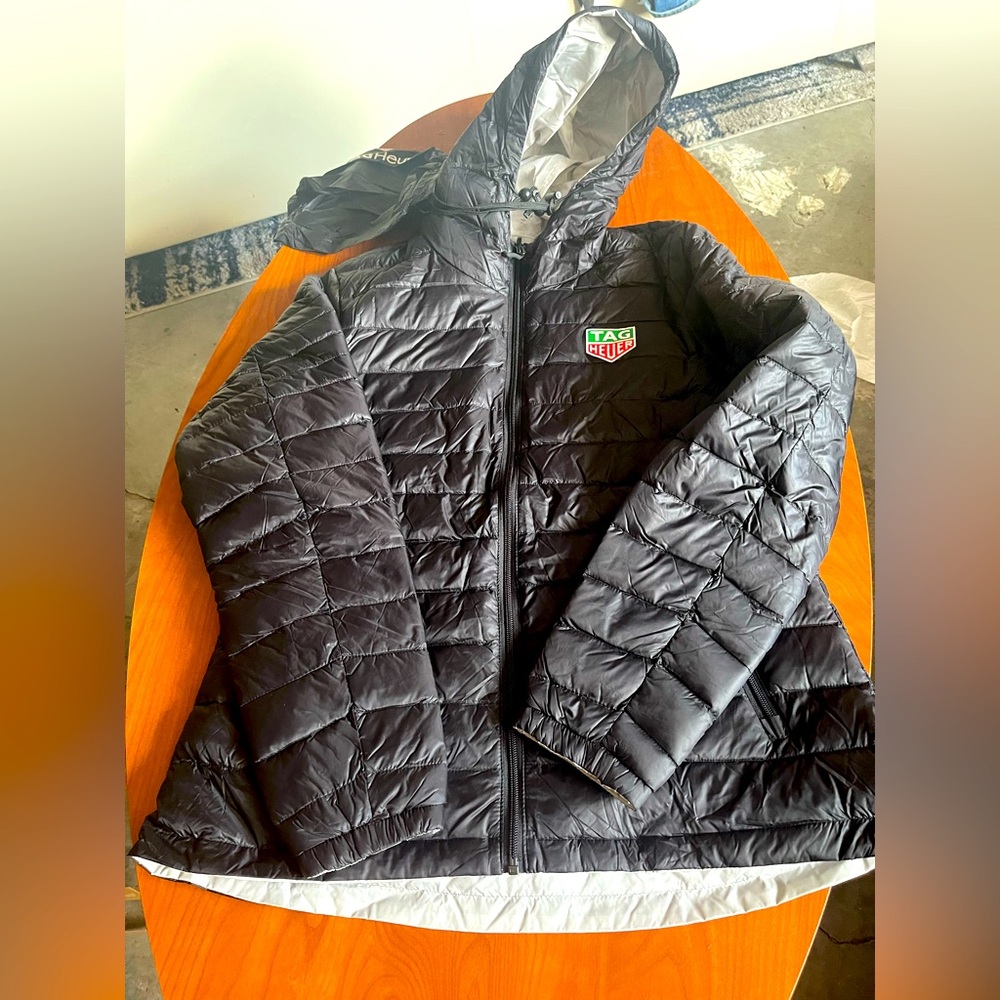 Tag Heuer Black Puffer Jacket